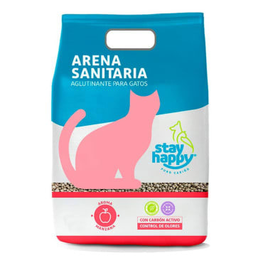 ARENA AGLUTINANTE STAY HAPPY MANZANA1
