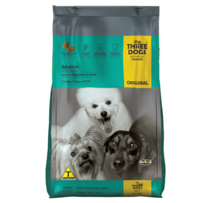 THREE DOGS ADULTO RAZA PEQUEÑA Y MINI1