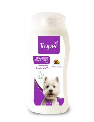 SHAMPOO TRAPER PELAJE CLARO PERRO 260 ML1