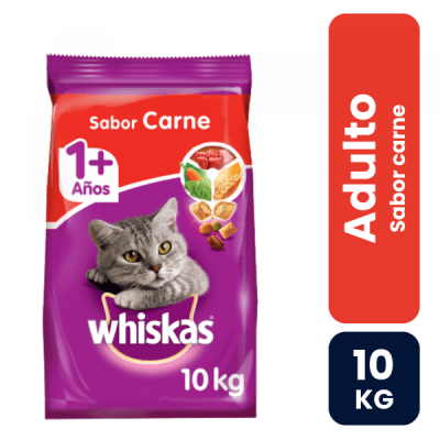 WHISKAS CARNE 10 KG1