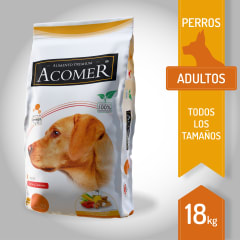ACOMER ADULTO SABOR CARNE 18 KG
