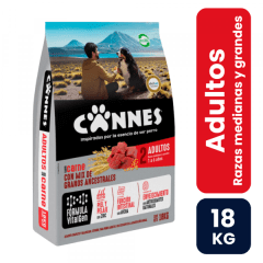 CANNES ADULTO 18 KG