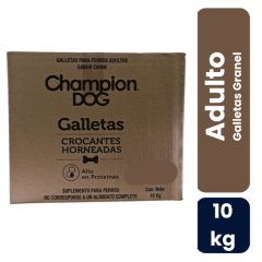 GALLETA CHAMPION DOG CAJA 10 KG