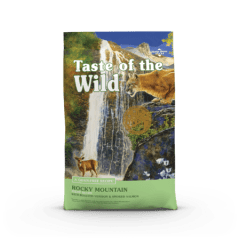 TASTE OF THE WILD ROCKY MOUNTAIN FELINE (VENADO Y SALMON)
