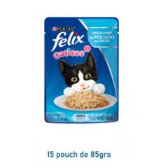 SACHET FELIX GATITO PESCADO 85 GR