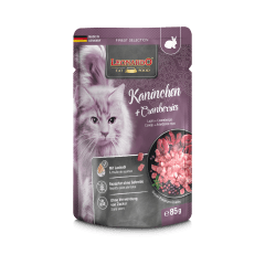 SACHET LEONARDO CONEJO Y ARANDANO 85 GR