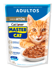 SACHET MASTER CAT ATUN 85 GR