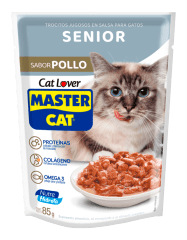 SACHET MASTER CAT SENIOR POLLO 85 GR