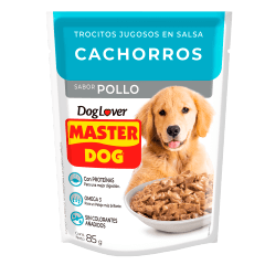 SACHET MASTER DOG CACHORRO 85 GR