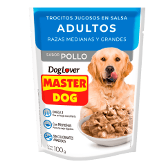 SACHET MASTER DOG POLLO 100 GR