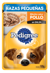 SACHET PEDIGREE ADULTO RAZA PEQUEÑA POLLO 100 GR