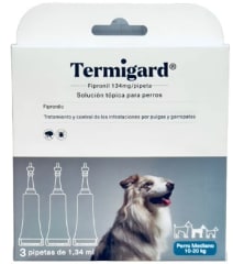 CAJA TERMIGARD PIPETA PERRO 10-20 KG 1,34 ML (3 UNIDADES)