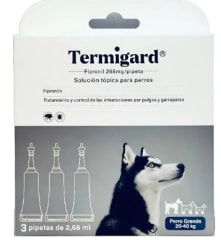 CAJA TERMIGARD PIPETA PERRO 20-40 KG 2,68 ML (3 UNIDADES)