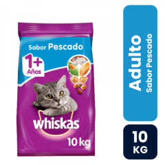 WHISKAS PESCADO 10 KG