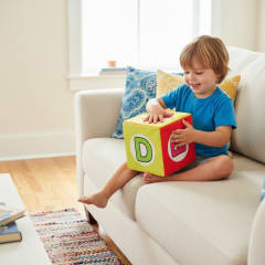 Dado de Tela con Letras de 20 cm