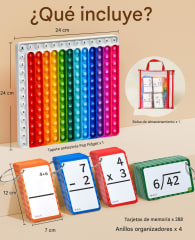 Las Tarjetas de Operaciones Matemáticas POP 0