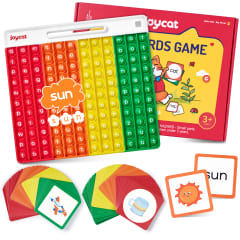 Juego de Palabras CVC con Tablero POP