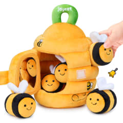 Colmena de Peluche con 5 Abejitas