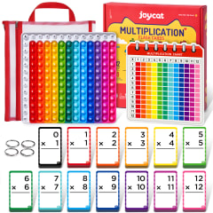 Set 156 Tarjetas Multiplicación con Tablero POP 7
