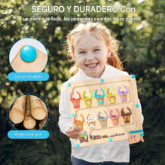 Laberinto Magnético de Colores y Conteo 3