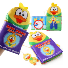 Títere y Libro de Tela Pato