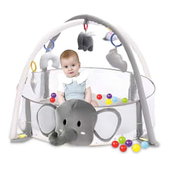 Gimnasio Elefante con Tapete y Piscina de Pelotas 1