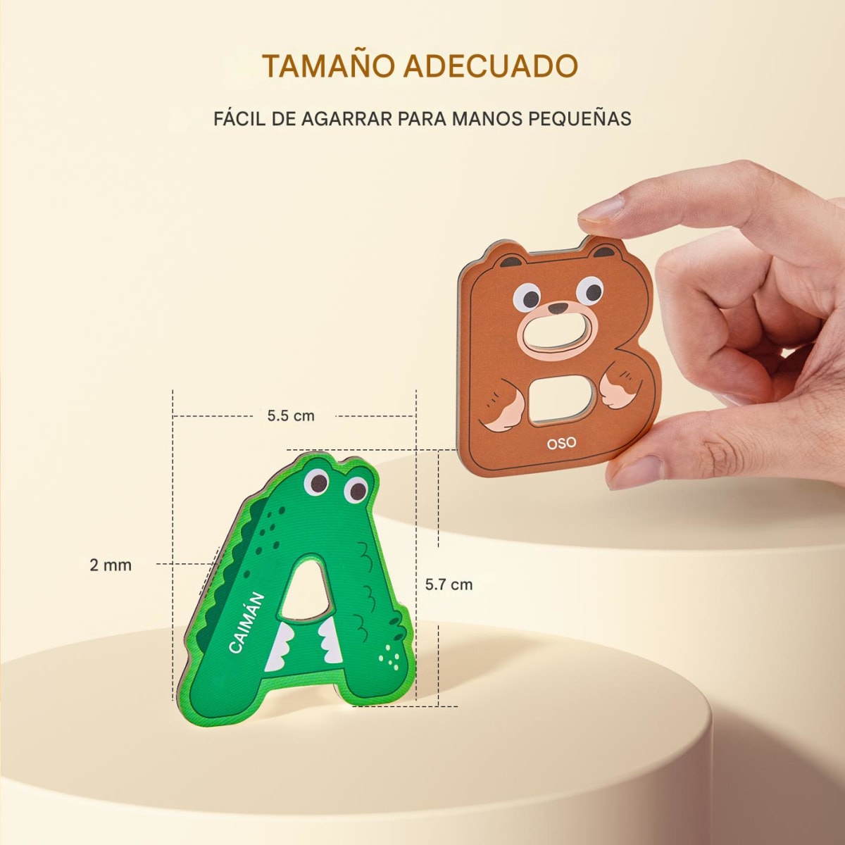 Alfabeto Magnético con Animales Coloridos4