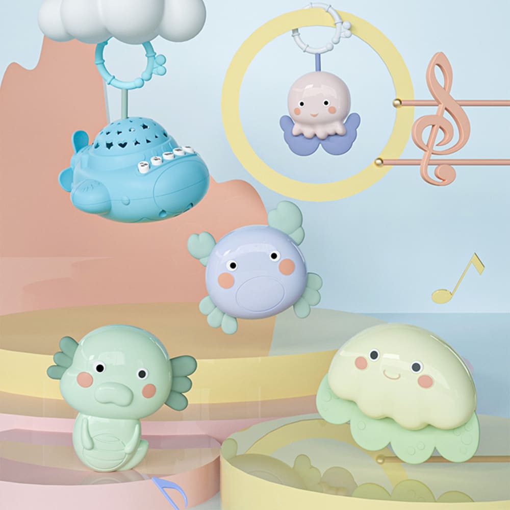 Gimnasio Piano Blanco con Luces y Música, damasco o celeste.3