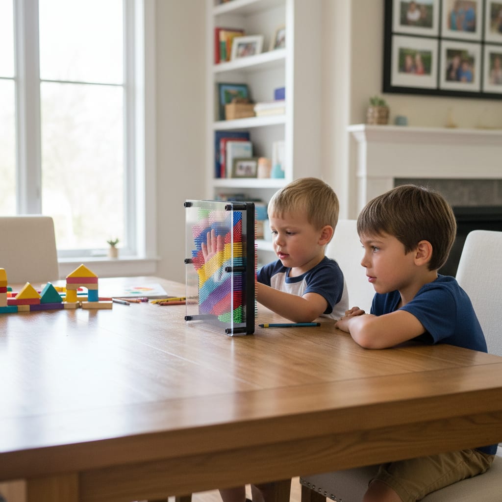 Pin Art Sensorial Arcoíris4