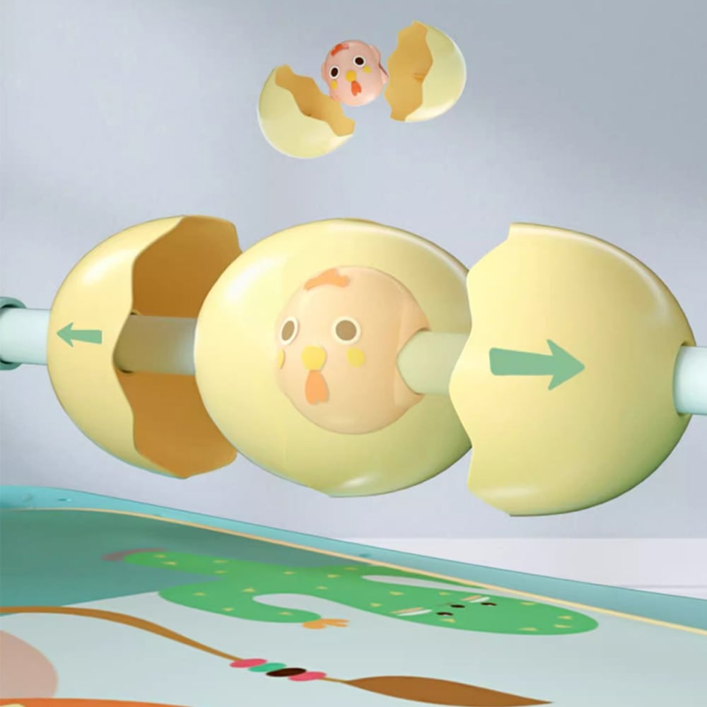 Gimnasio Piano con Luces y Música, celeste o rosado.13