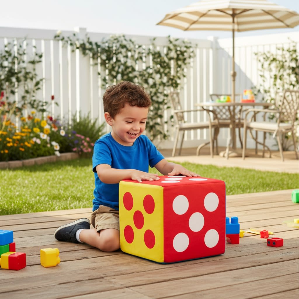 Dado de Tela con Puntos de 20 cm1