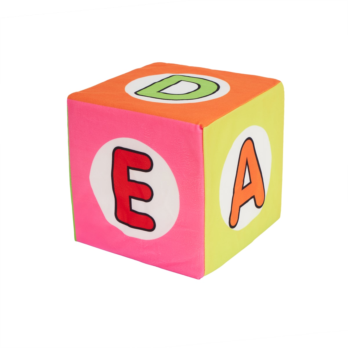 Dado de Tela con Letras de 20 cm3