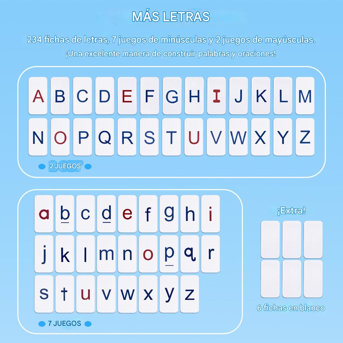 Set de Letras Magnéticas – 234 pzs7