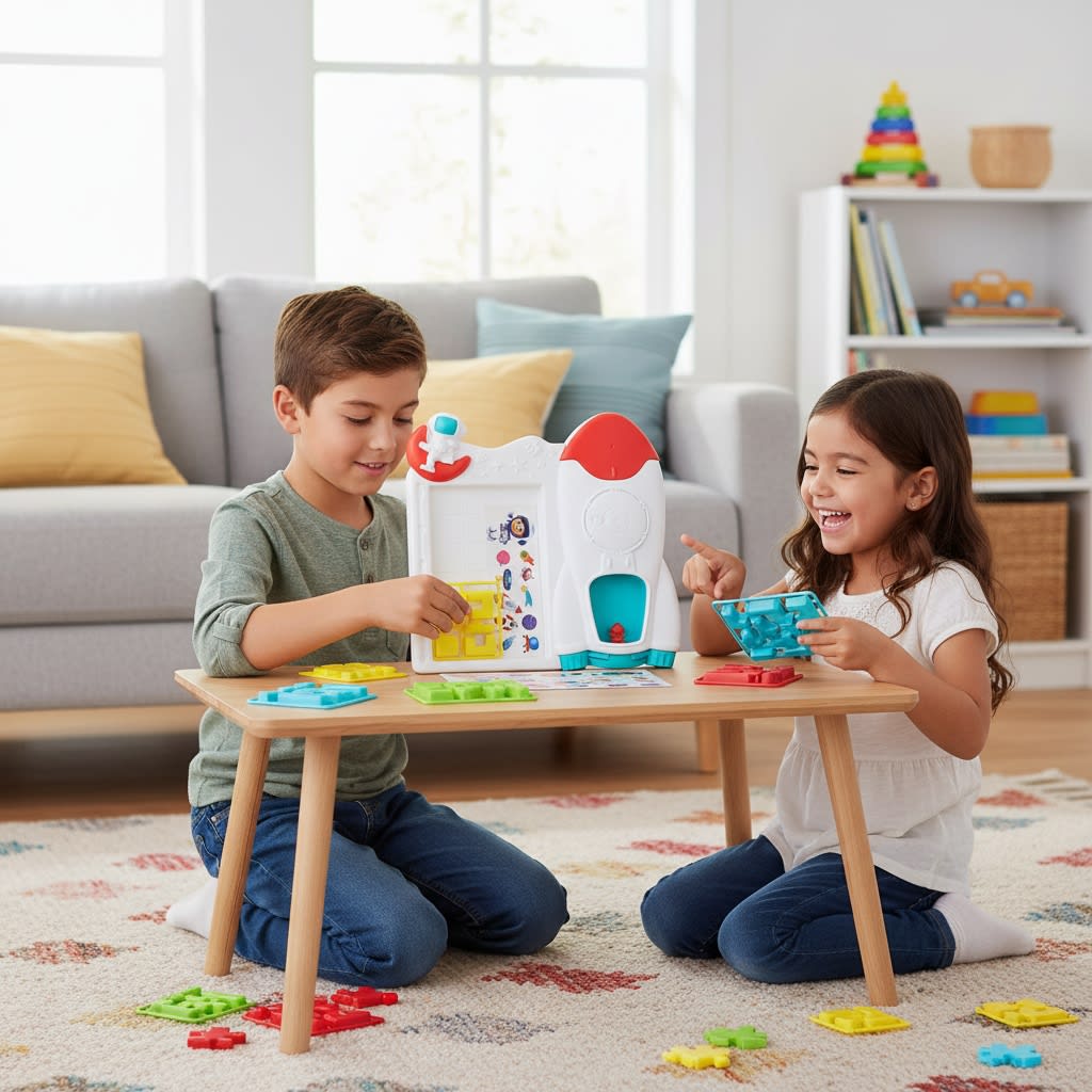 Tetris Espacial – Juego de Bloques 3D1