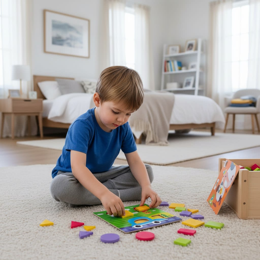 Puzzle Geometría Divertida1