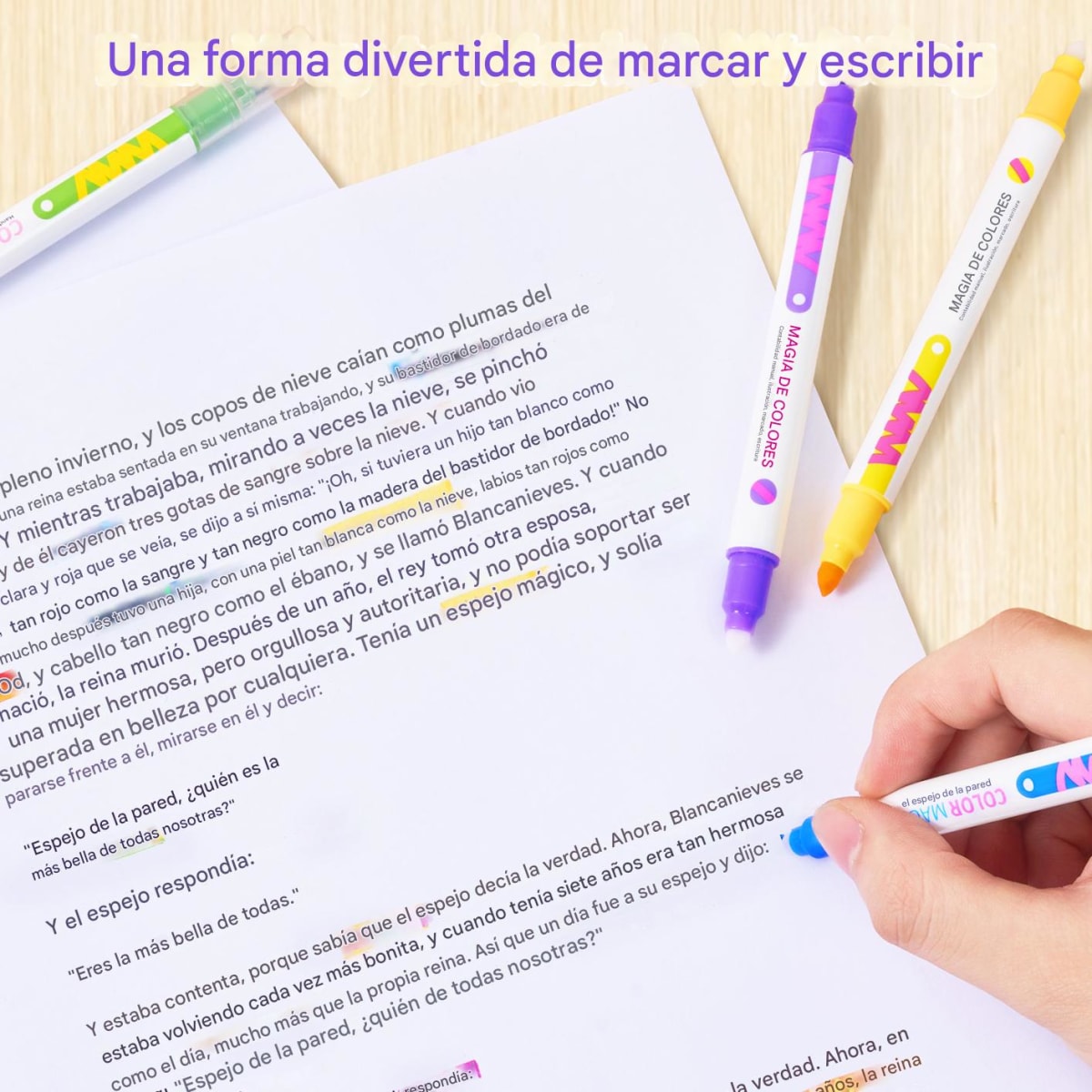 Set 10 Plumones Mágicos Cambia Color4