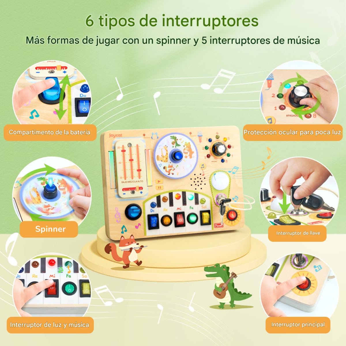 Tablero de Actividades con Luz LED2