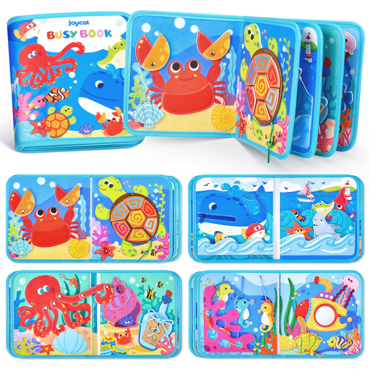 Libro Educativo Actividades Océano5