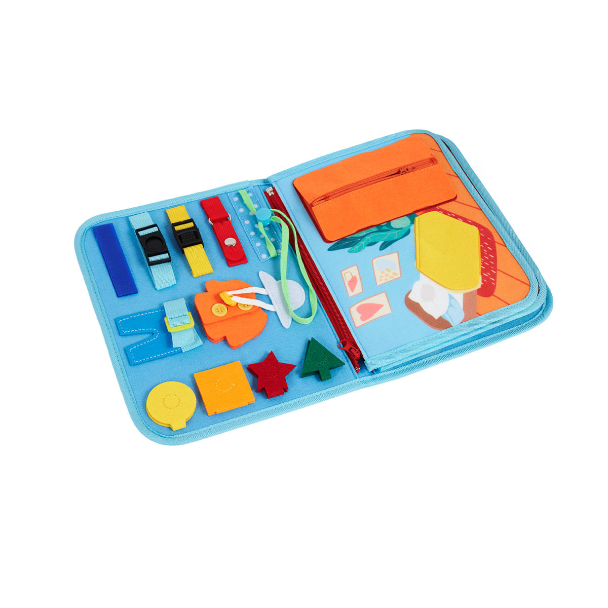 Libro - Carpeta Interactiva ABC, Dino y Varios - 4 Páginas5