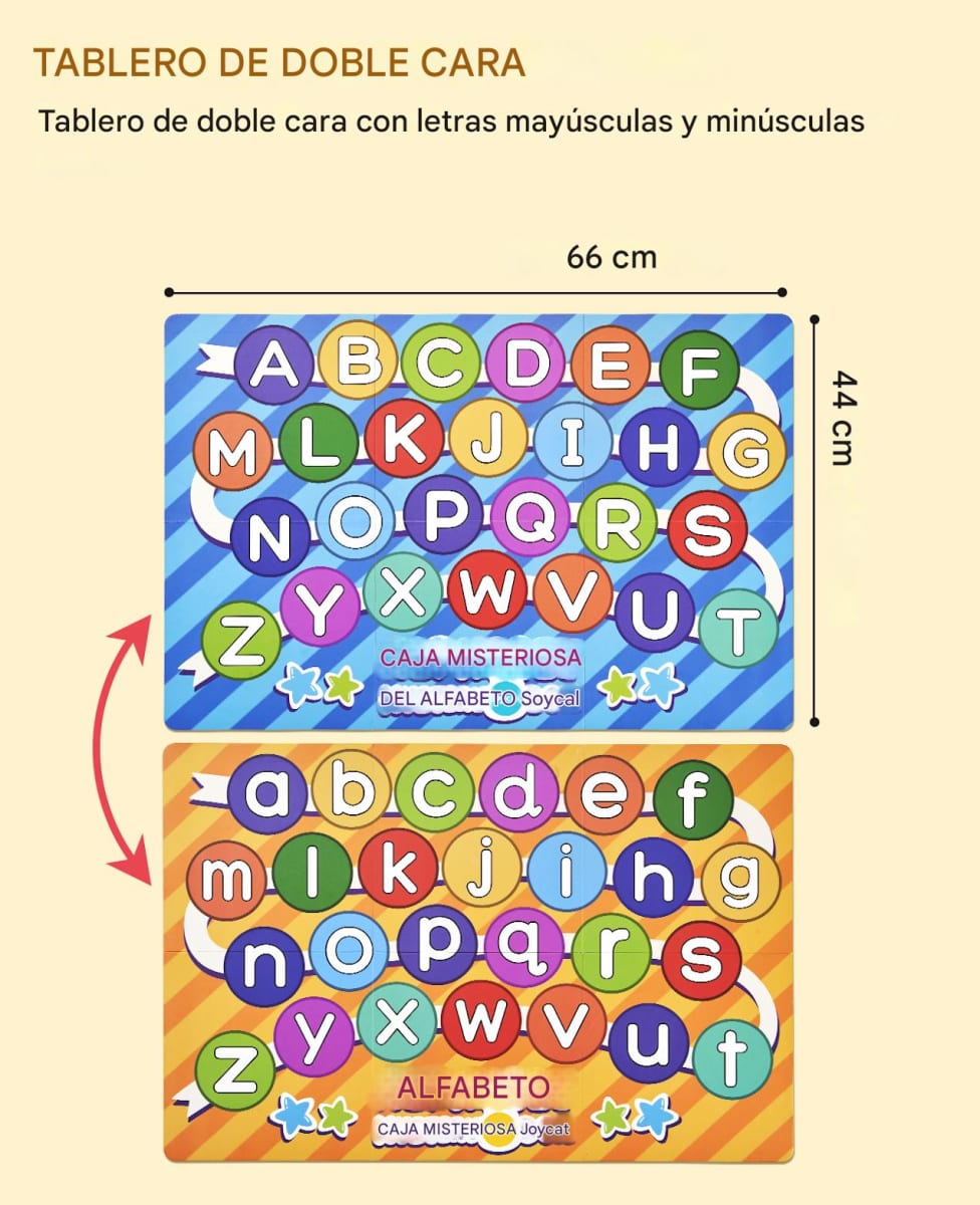 Caja Misteriosa del Alfabeto con 52 Miniaturas2