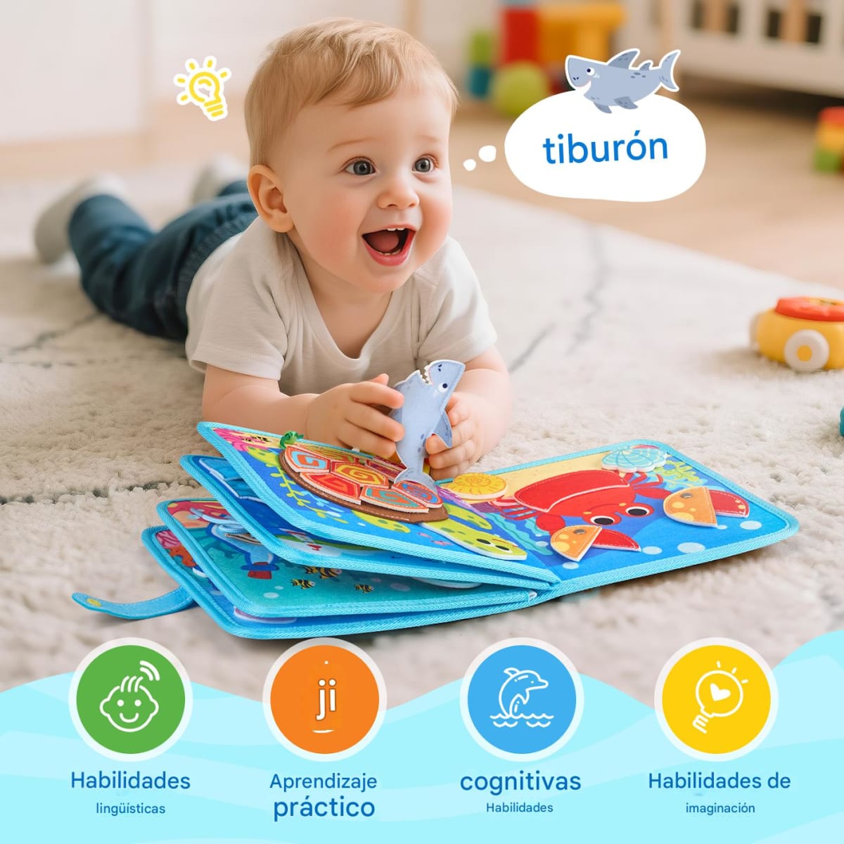 Libro Educativo Actividades Océano3