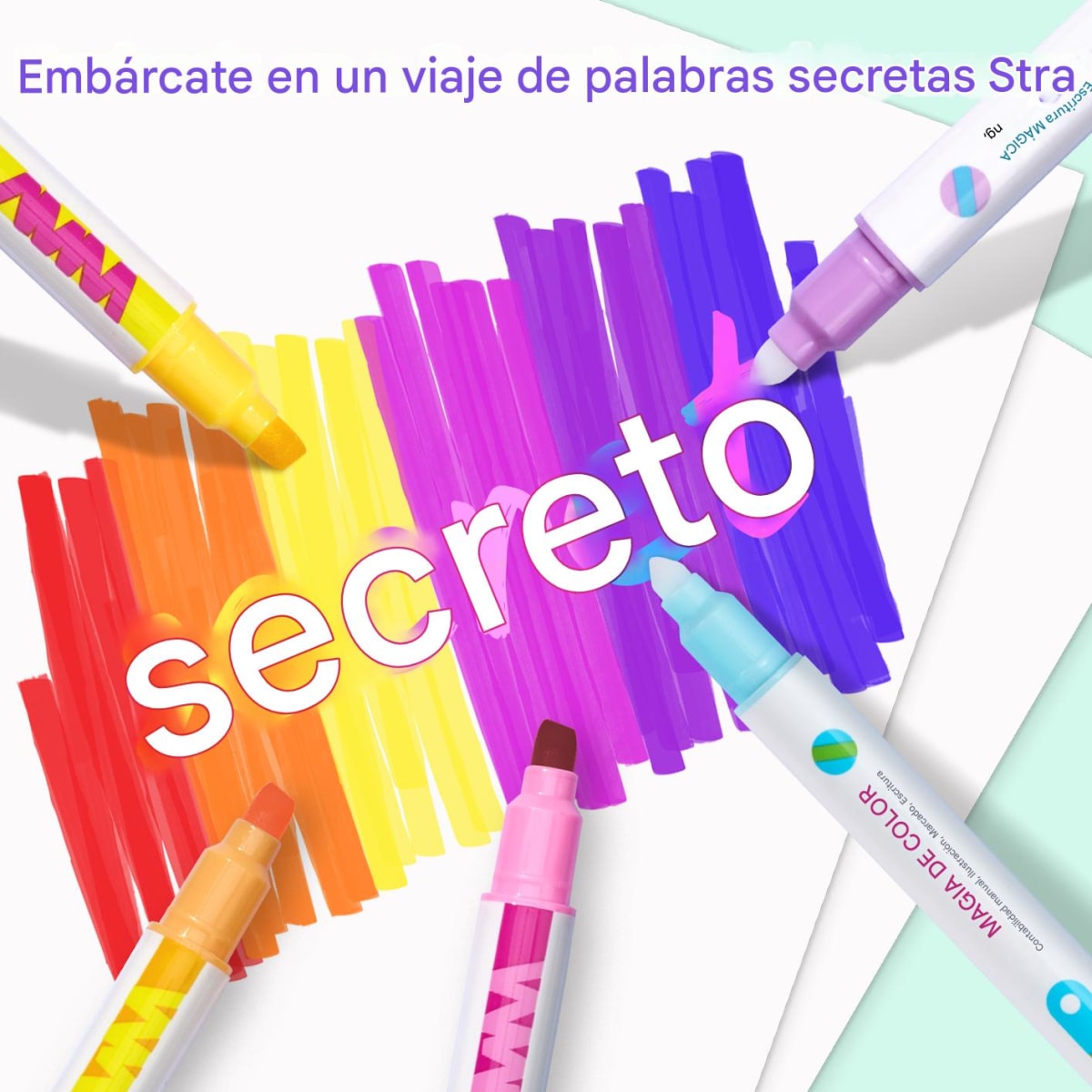 Set 10 Plumones Mágicos Cambia Color6