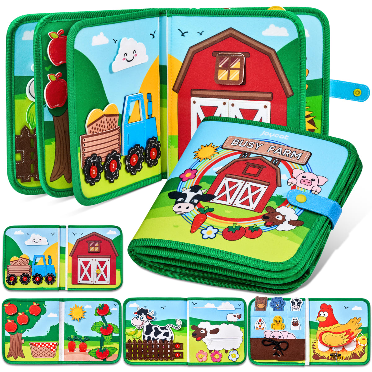 Libro Educativo Actividades Granja4