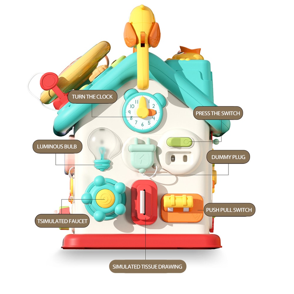 Casita Didáctica Multifunción4