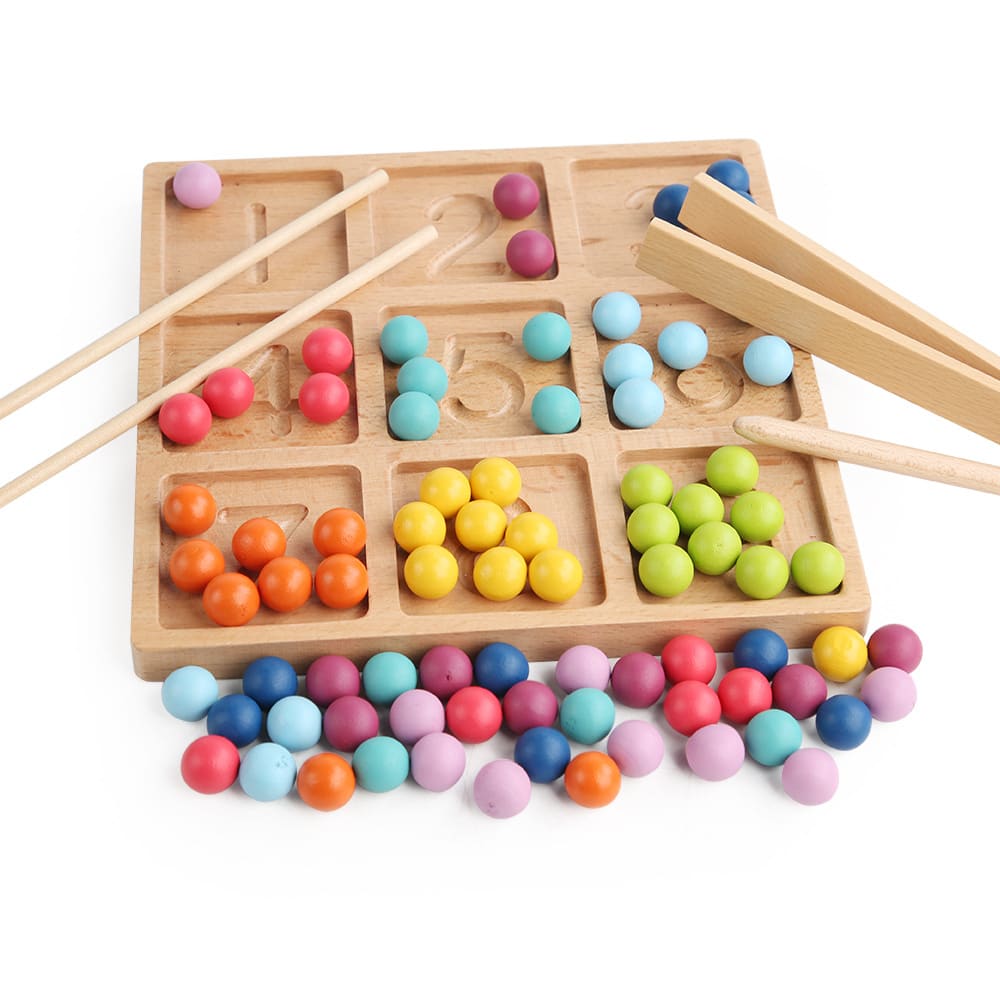 Juego de Correspondencia Número-Cantidad Madera5