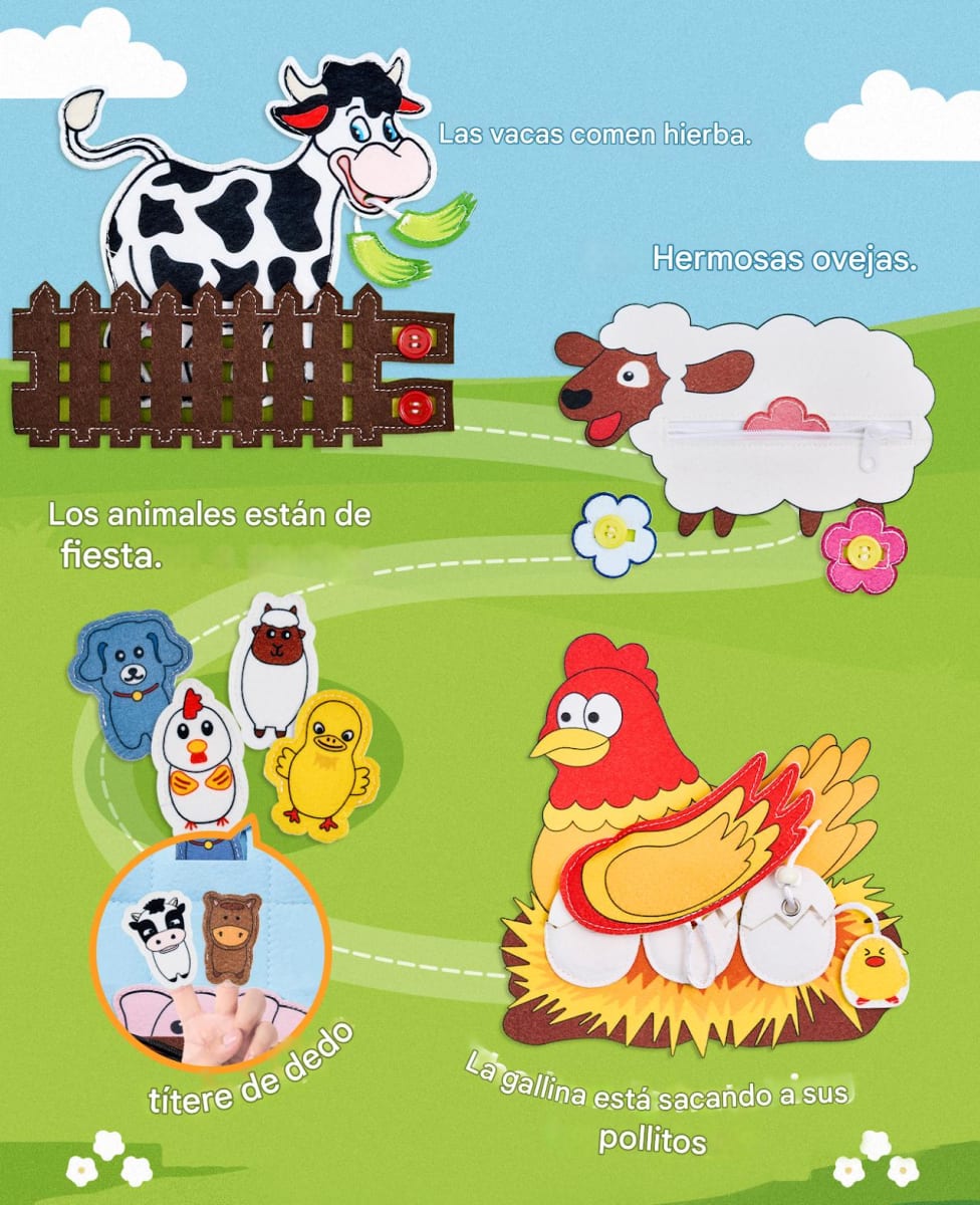 Libro Educativo Actividades Granja1
