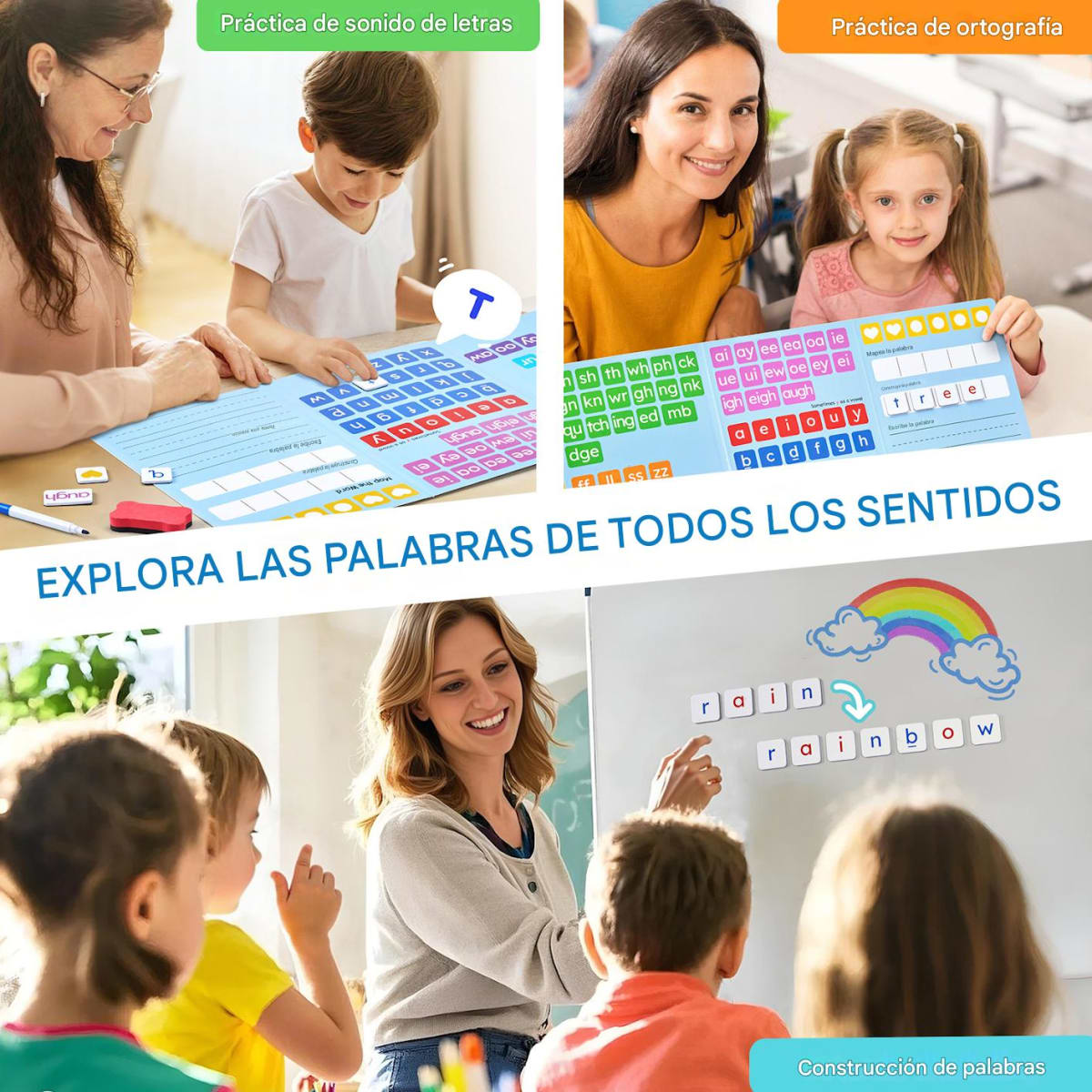 249 Letras Magnéticas tipo Phonics4