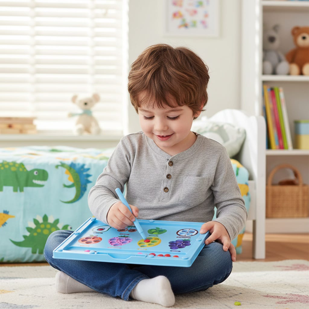 Tablero de Frutas para Contar y Encajar1