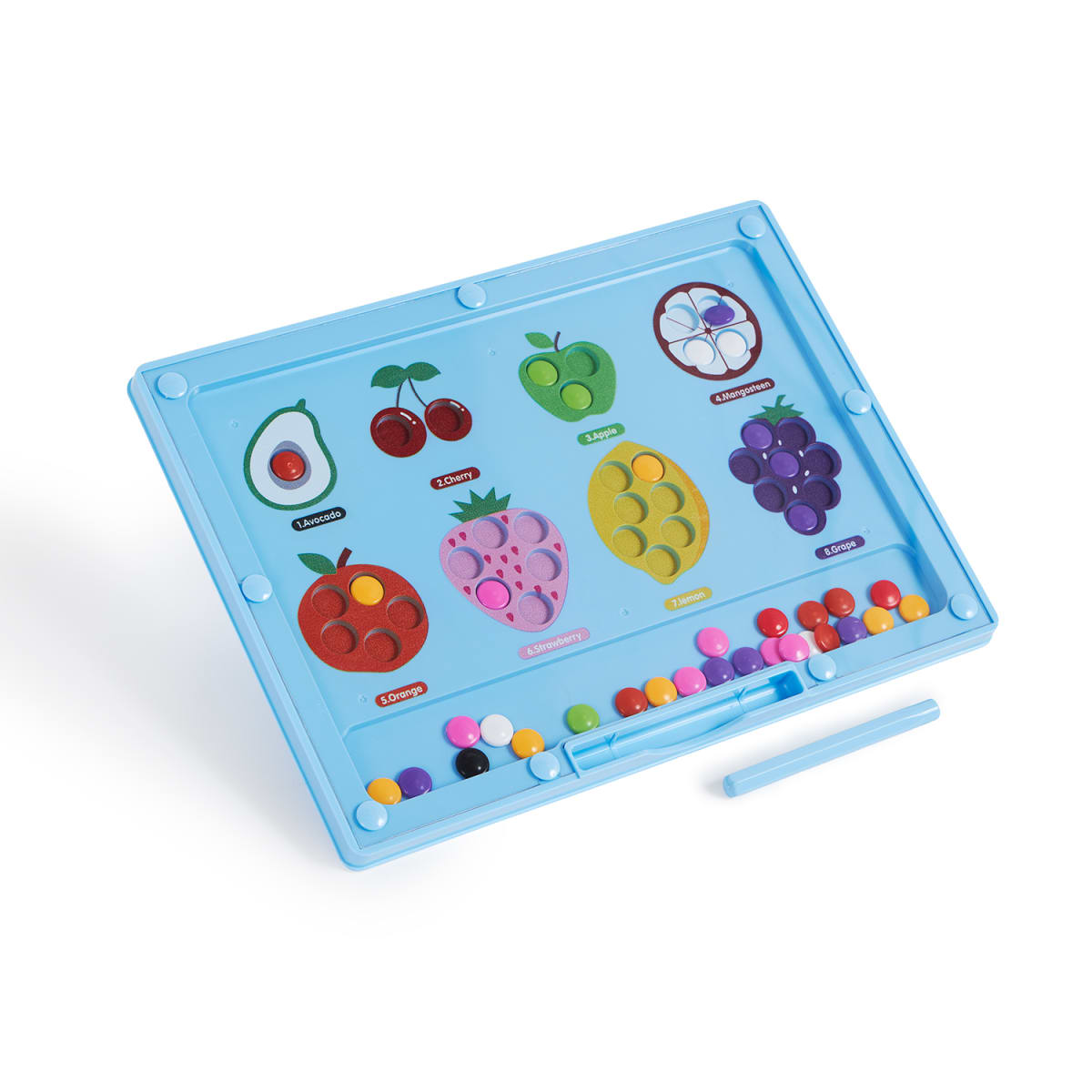 Tablero de Frutas para Contar y Encajar3