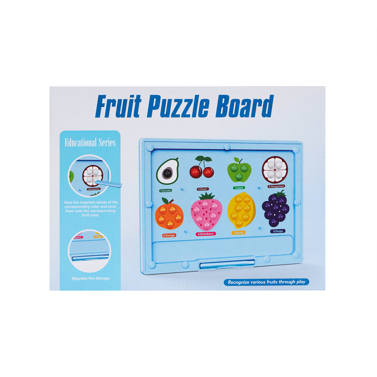 Tablero de Frutas para Contar y Encajar4